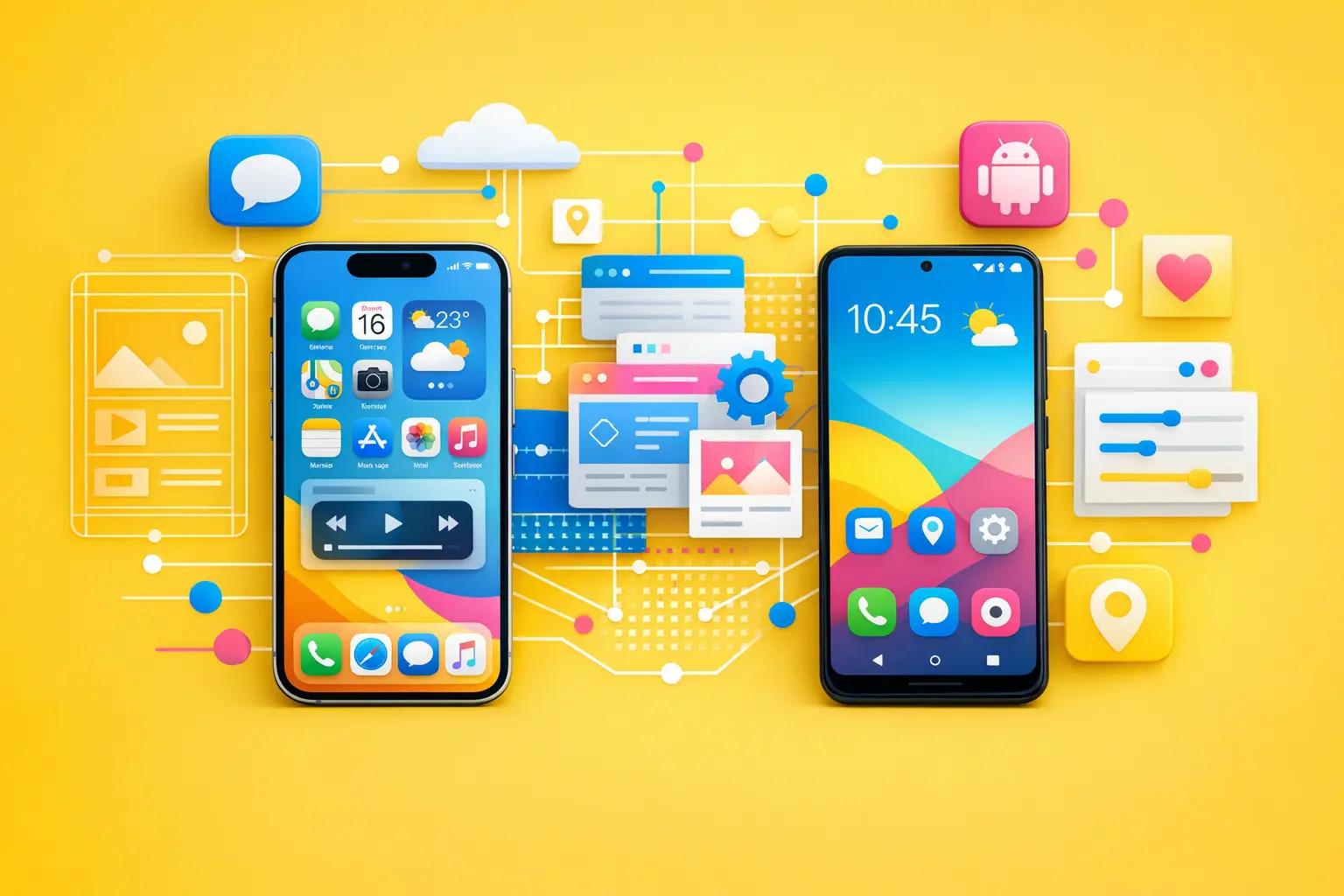  Agence développement application mobile iOS Android native