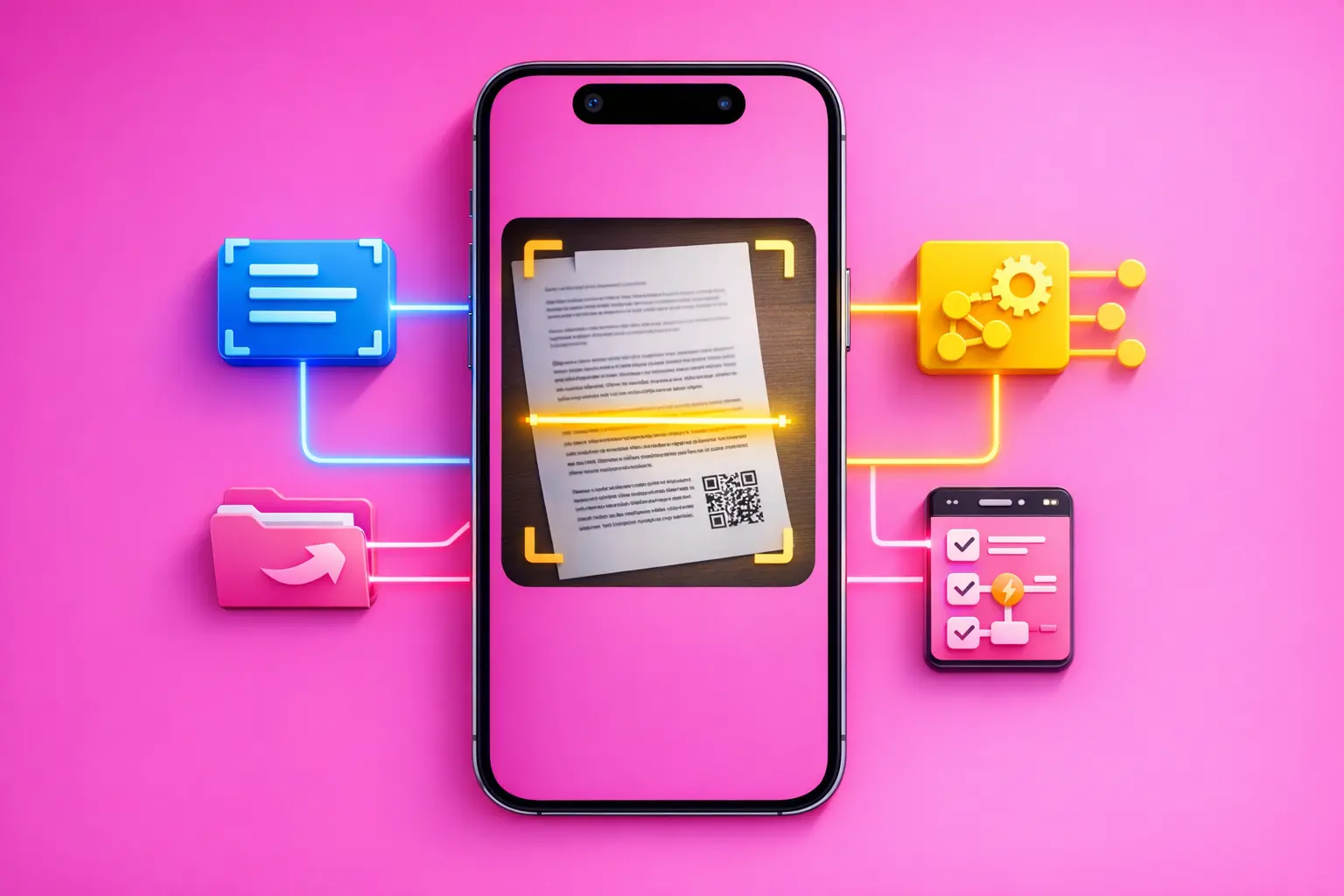 OCR embarqué dans votre app  : scanner, extraire, agir — sans serveur, sans latence