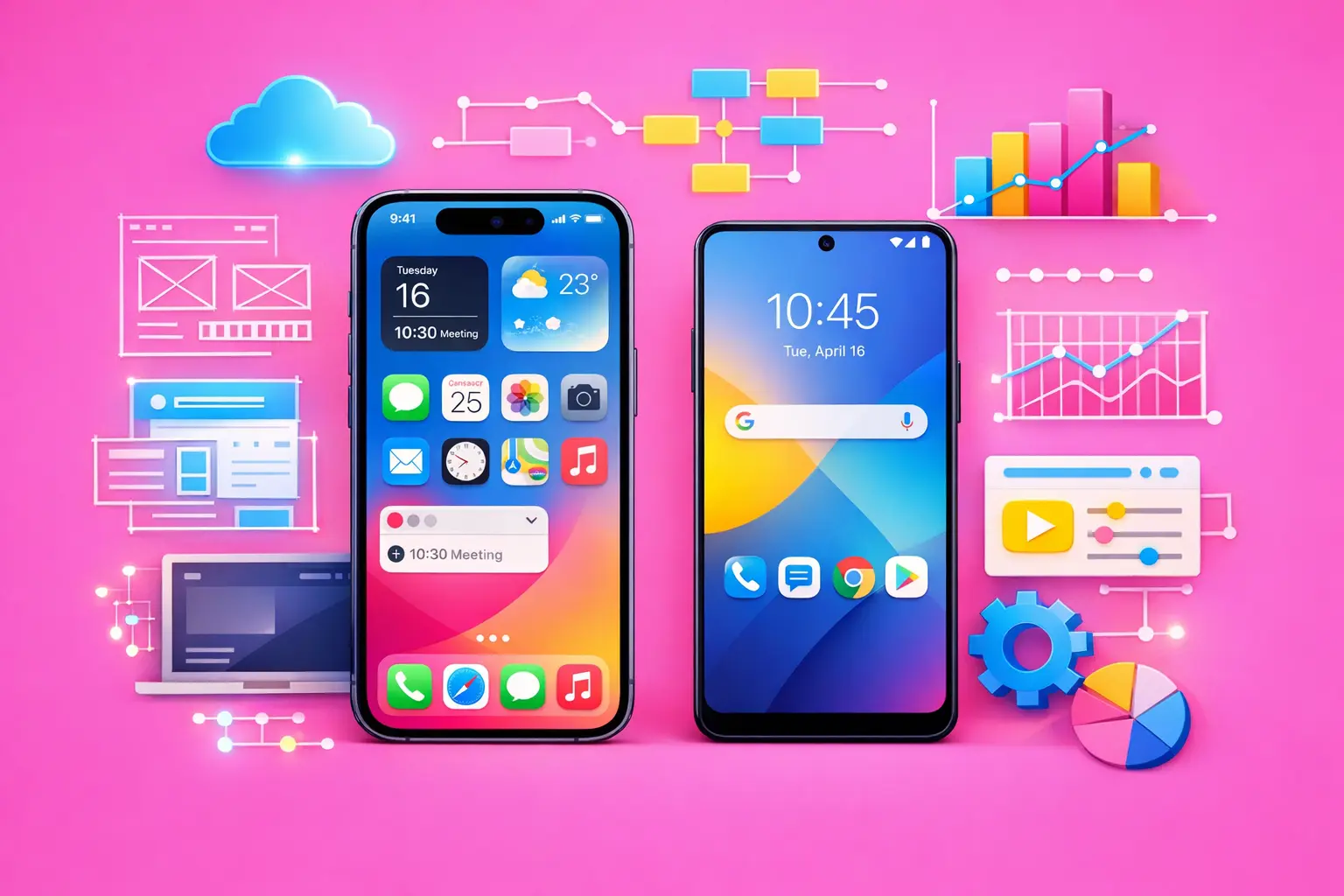 Combien coûte une application mobile iOS Android 2026