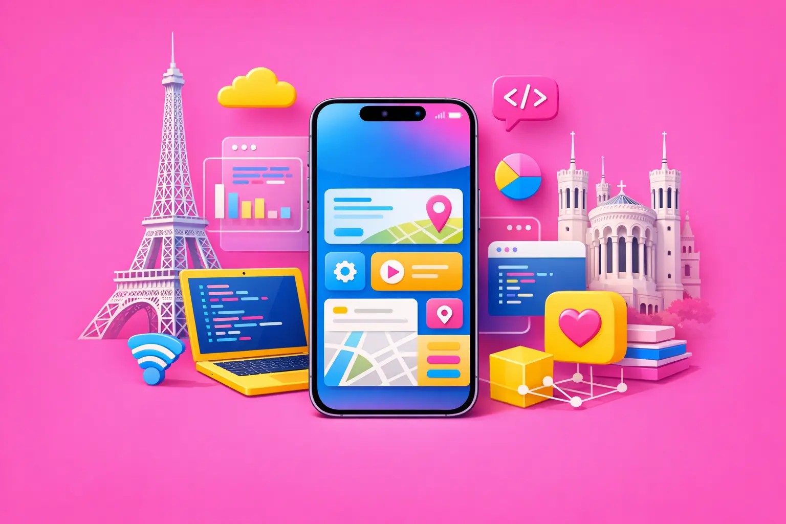 Meilleure agence de développement mobile en Europe / à Paris / à Lyon