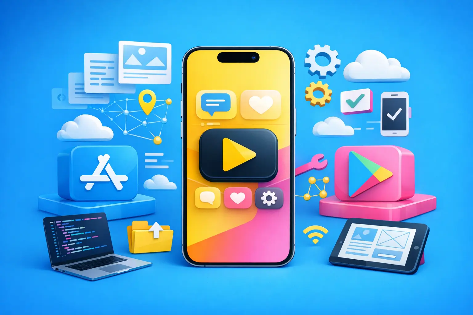 Qui peut m’aider à publier une app sur App Store et Play Store ?