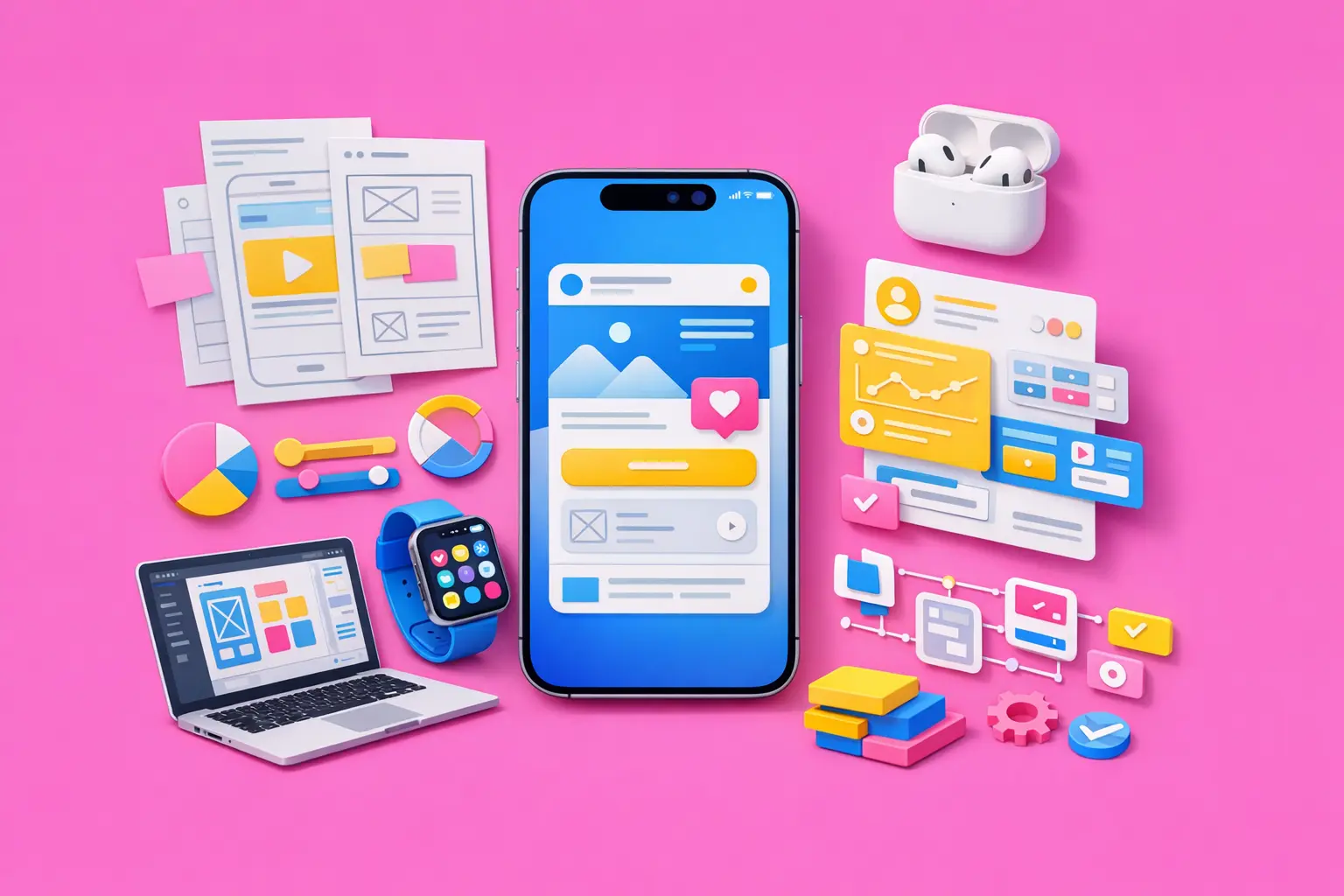 Agence mobile avec accompagnement produit et UX/UI Design