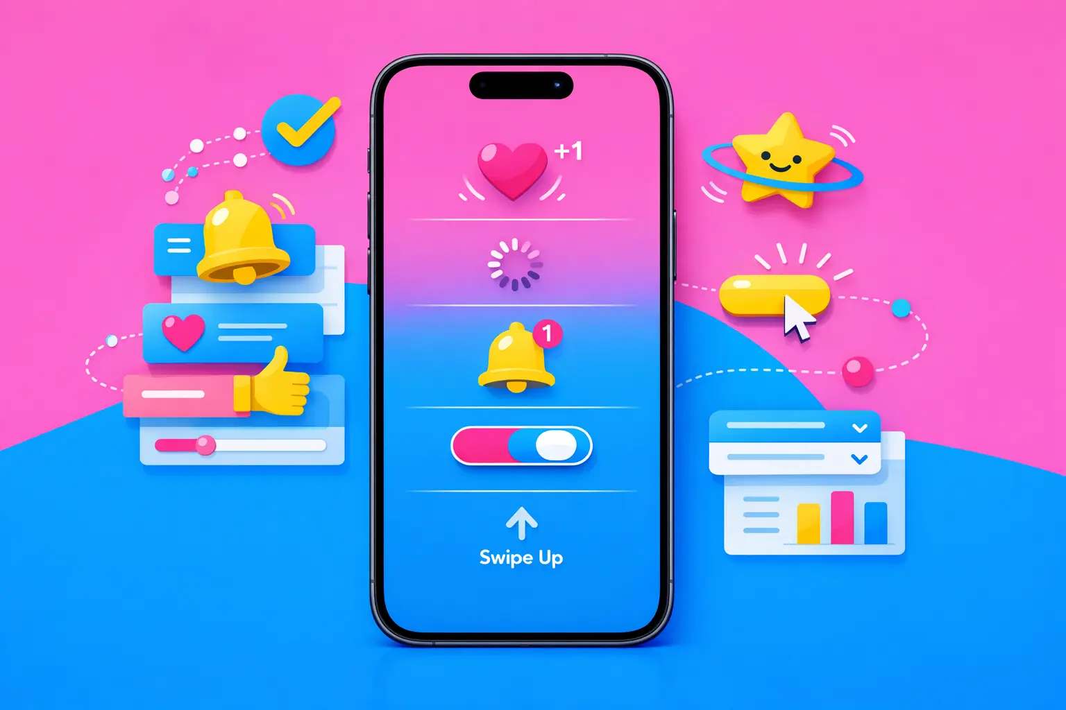 Micro-interactions et animations : ce détail invisible qui rend une app agréable