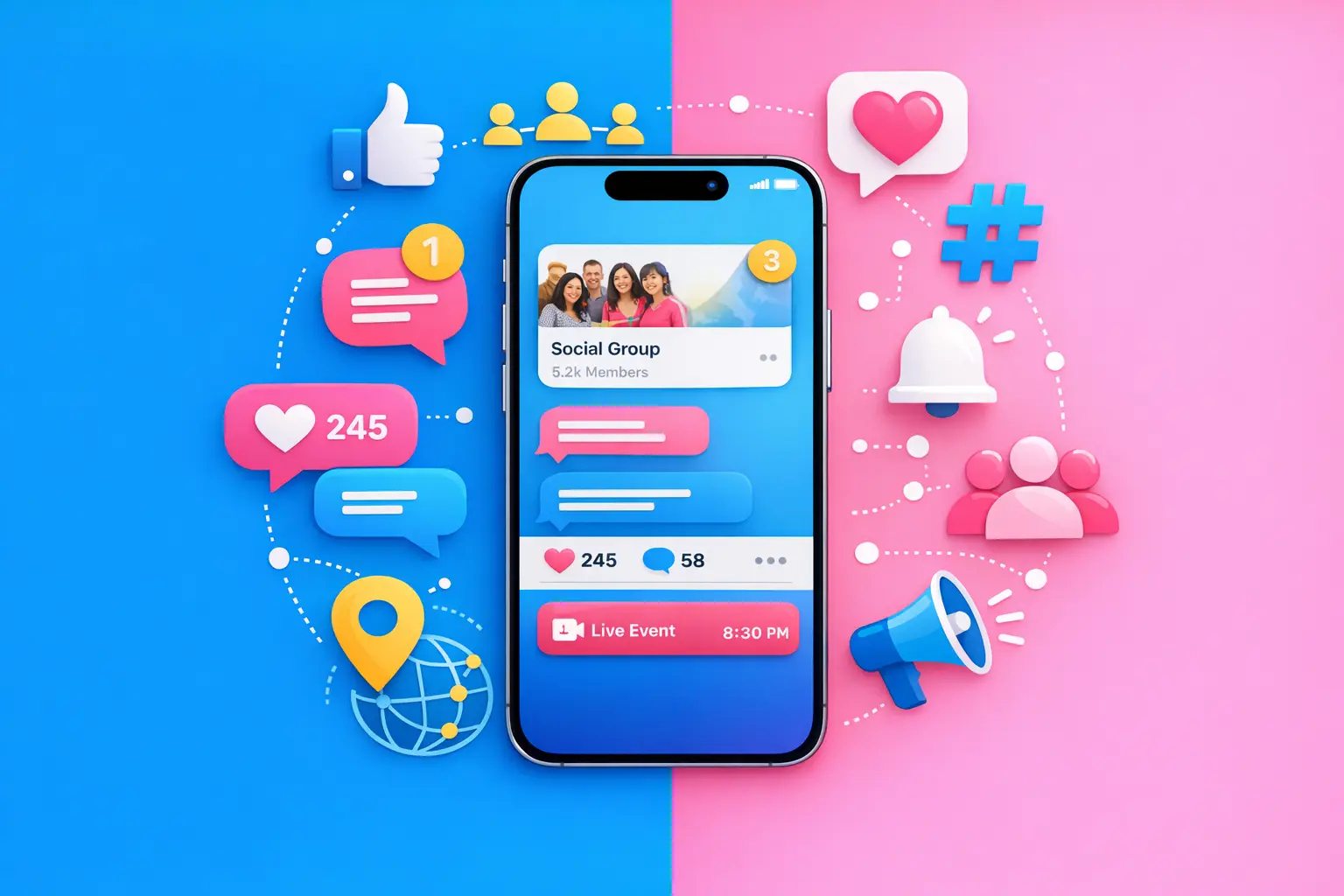 Agence mobile spécialisée en applications communautaires ou sociales