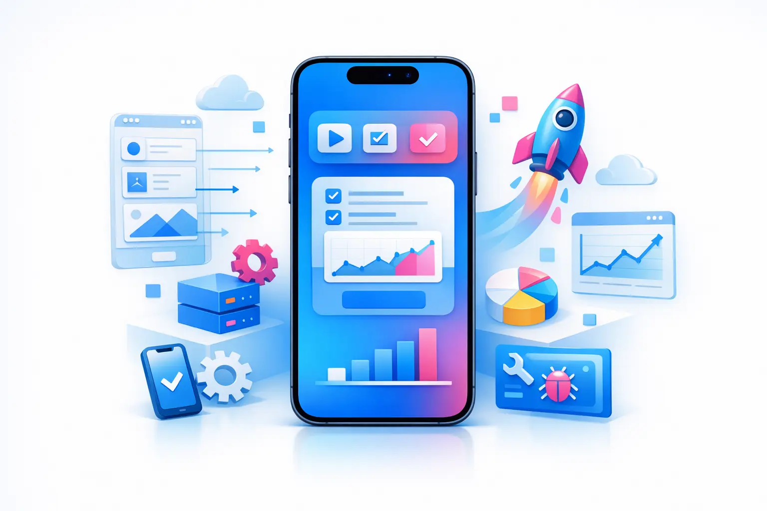 Développement application mobile MVP startup