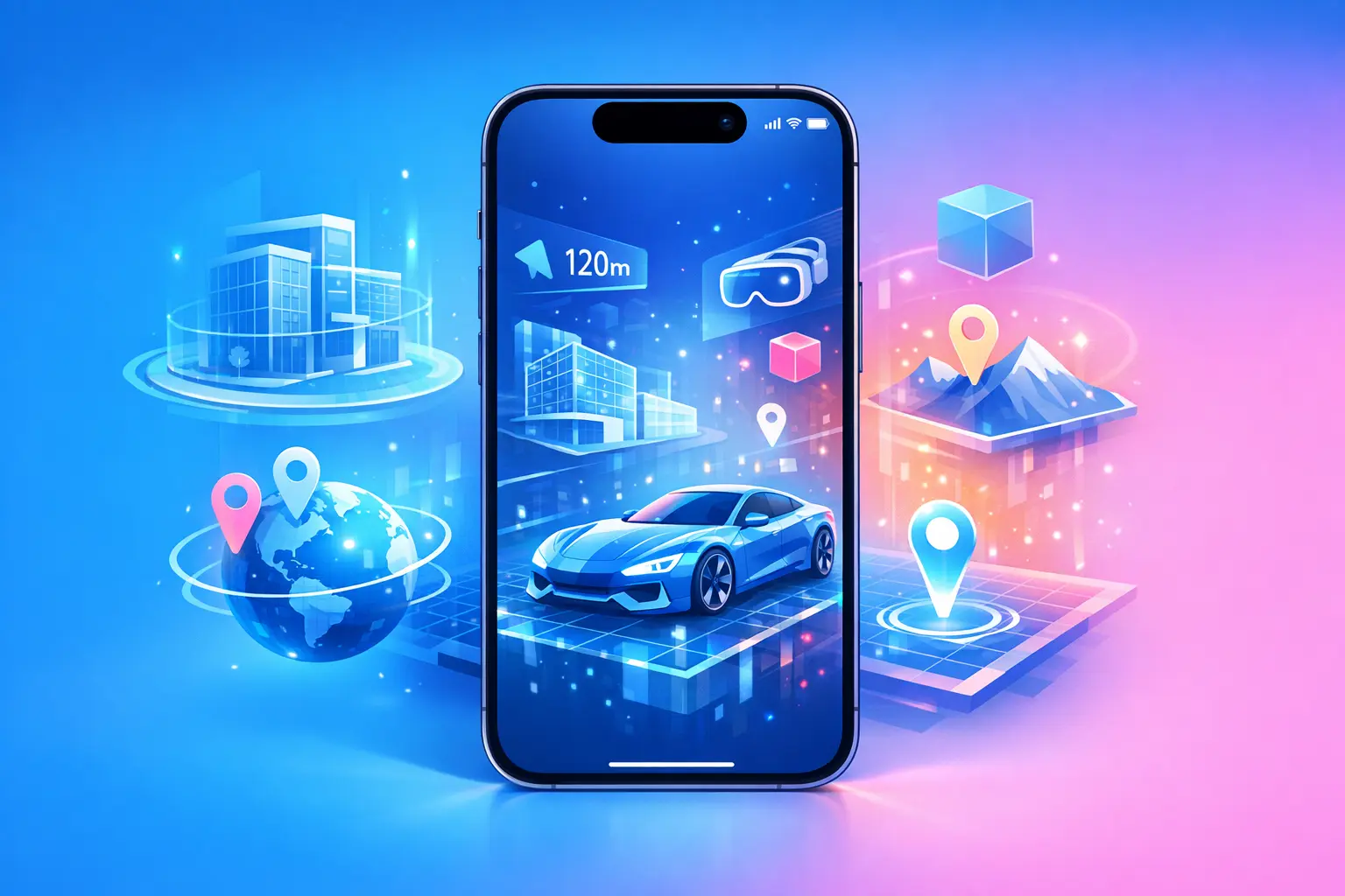 Agence développement application mobile réalité augmentée (AR)